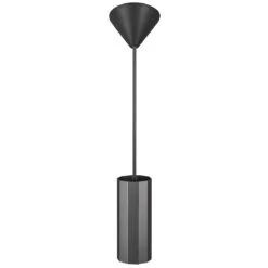Nordlux ALANIS Pendelleuchte Schwarz GU10 Dimmbar 6x6x15cm