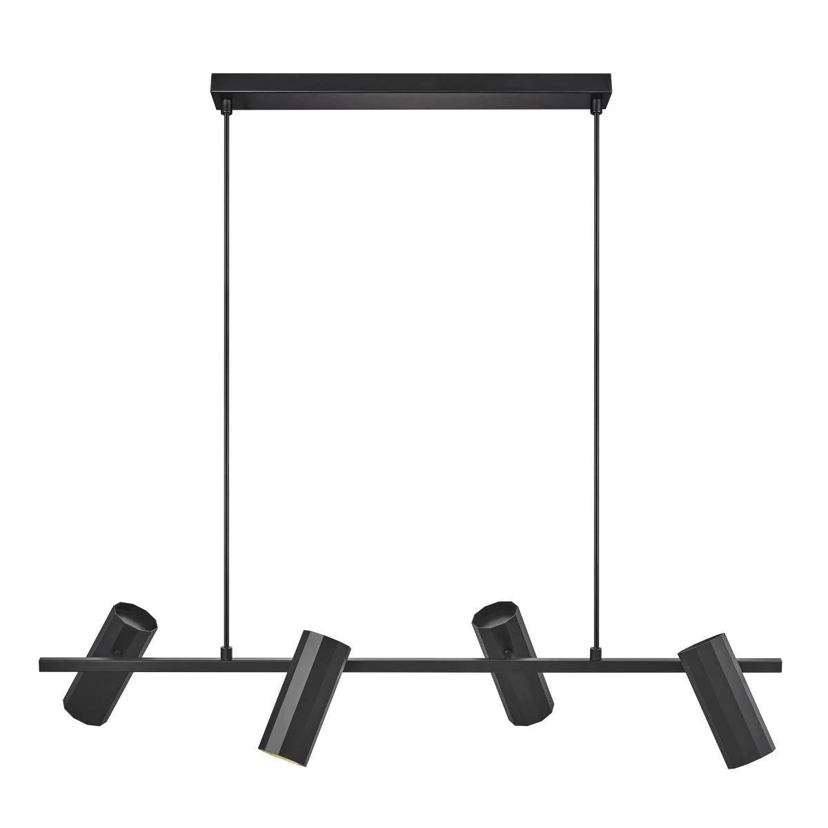 Nordlux ALANIS 4 Pendelleuchte Schwarz GU10 Dimmbar 90x90x15cm 4 Nordlux ALANIS 4 Pendelleuchte Schwarz GU10 Dimmbar 90x90x15cm – Bild 2