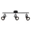 Nordlux Aslak Deckenspot GU10, 3-flg. Schwarz -Nordlux 45740103