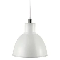Nordlux Pop Pendelleuchte E27, 21,5cm Rund, Weiß