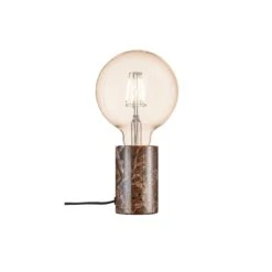 Nordlux SIV Tischlampe Marmor E27 Mit Kabelschalter 6x6x10cm 12 Nordlux SIV Tischlampe Marmor E27 Mit Kabelschalter 6x6x10cm -Nordlux 45875018 1 1