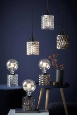 Hängelampe Riffelglas Klar Nordlux Hollywood Mit E27 Fassung -Nordlux 46483000 2