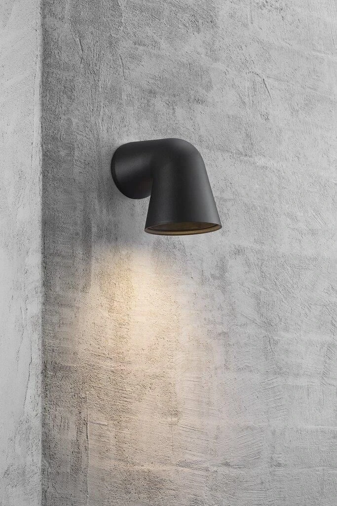 Wandaußenleuchte Schwarz Nordlux Front Single IP44 GU10 5 Wandaußenleuchte Schwarz Nordlux Front Single IP44 GU10 – Bild 3