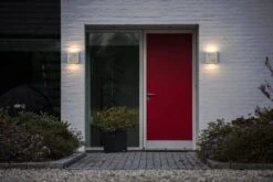 LED Wandaußenleuchte Weiß Nordlux Maze Bended 700lm 3000K 18x18cm 8 LED Wandaußenleuchte Weiß Nordlux Maze Bended 700lm 3000K 18x18cm -Nordlux 46881001 2