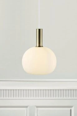 Hängelampe Opalglas Nordlux Alton 25 Messing, Schwarz E27 16 Hängelampe Opalglas Nordlux Alton 25 Messing, Schwarz E27 -Nordlux 47313001 3