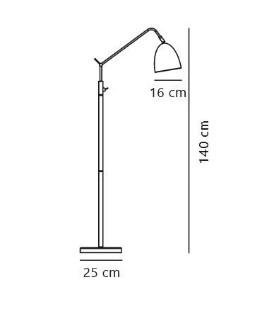 Stehleuchte Schwarz Nordlux Alexander E27 Schwenkbar 4 Stehleuchte Schwarz Nordlux Alexander E27 Schwenkbar – Bild 2