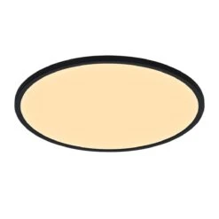 Nordlux OJA 60 Schwarz IP20 LED Deckenleuchte 2700K 60x60x3,2cm Stepdimmer