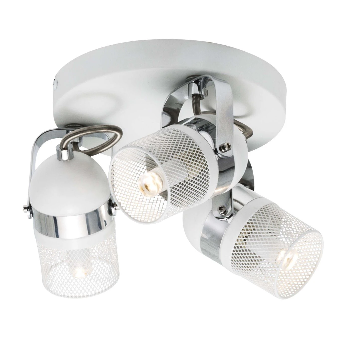 Retro Deckenstrahler Weiß Nordlux Agnes Rondell 3-flammig G9 3 Retro Deckenstrahler Weiß Nordlux Agnes Rondell 3-flammig G9