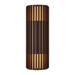 Nordlux Up Down Wandleuchte Aludra Seaside Metallisch Braun Alu IP54 2xE27 -Nordlux aludra 2418121261 2
