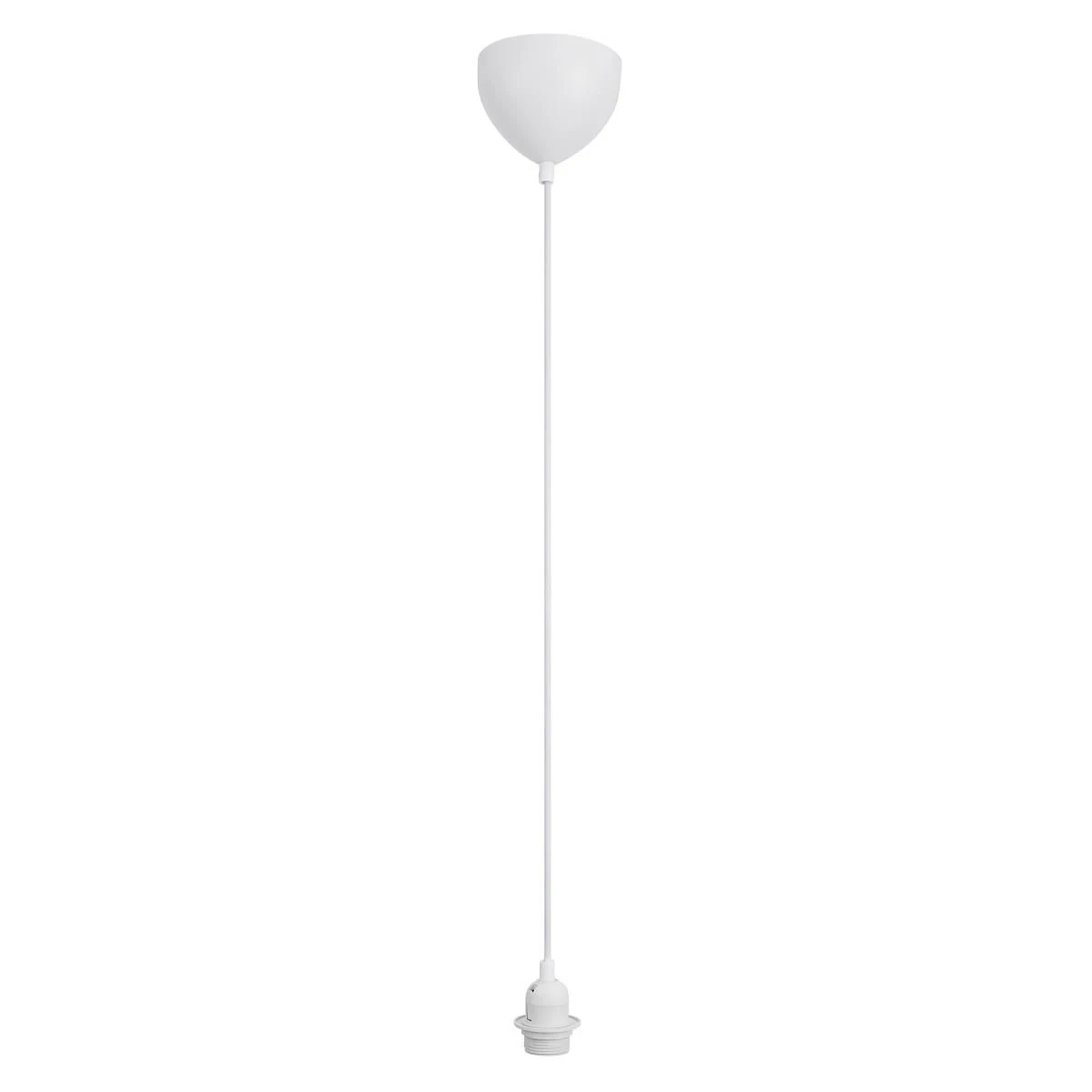Nordlux Basic Pendelaufhang E27 Fassung 200cm Weiss 3 Nordlux Basic Pendelaufhang E27 Fassung 200cm Weiss