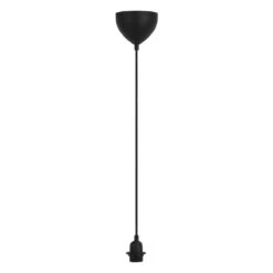 Nordlux Basic Pendelaufhang E27 Fassung 200cm Schwarz