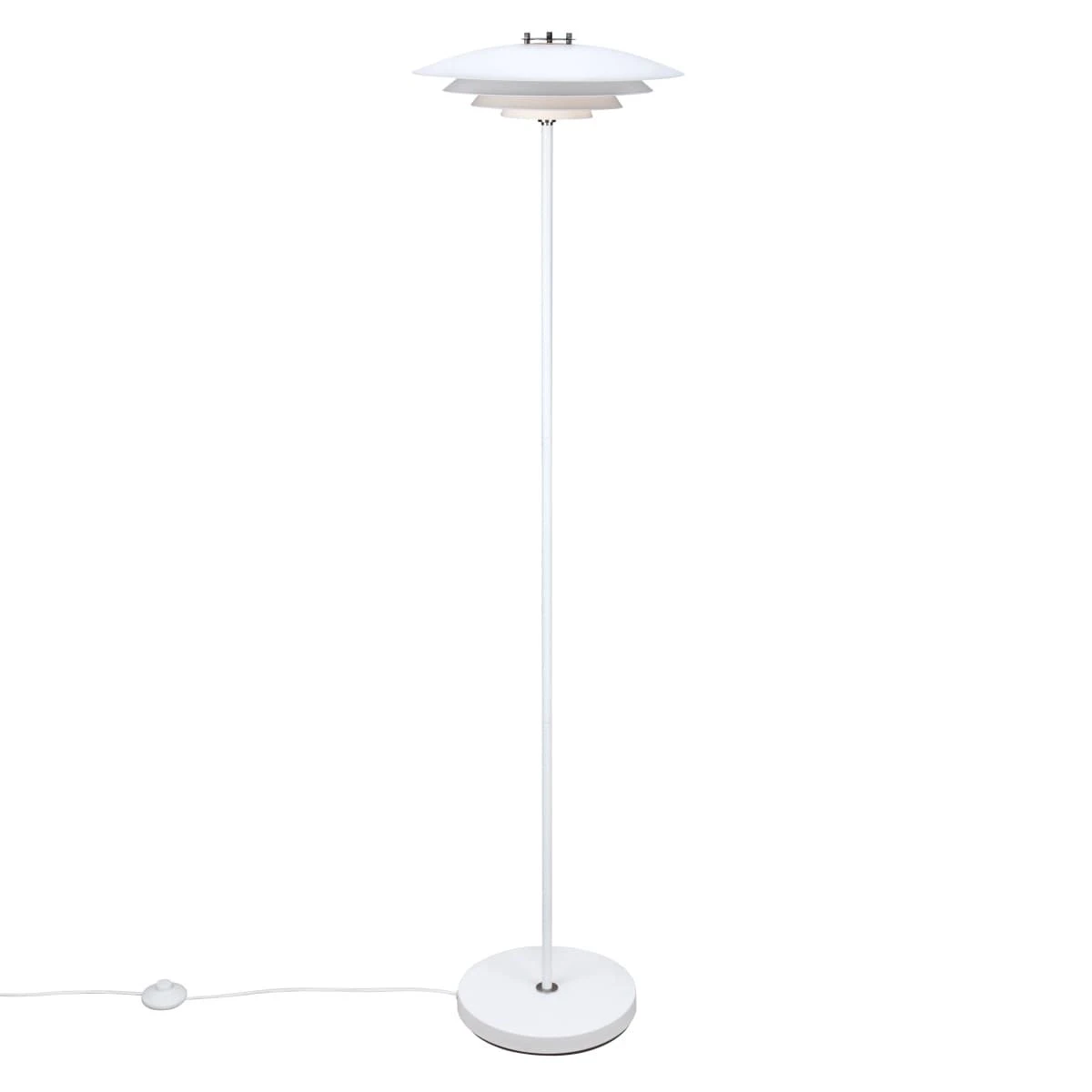 Stehlampe Weiß Nordlux Bretagne G9 Mit Fußtrittschalter 5 Stehlampe Weiß Nordlux Bretagne G9 Mit Fußtrittschalter – Bild 3