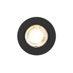 LED Einbaustrahler Schwarz Nordlux Canis 3er Set GU10 A 345lm 2700K Dimmbar