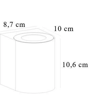 LED Wandaußenleuchte Up Down Weiß Nordlux Canto 2 2x A 6W 500lm 3000K 6 LED Wandaußenleuchte Up Down Weiß Nordlux Canto 2 2x A 6W 500lm 3000K – Bild 4