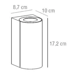 Wandaußenleuchte Up Down Messing Nordlux Canto Maxi 2 2x GU10 14 Wandaußenleuchte Up Down Messing Nordlux Canto Maxi 2 2x GU10 -Nordlux canto maxi 2 tz 3