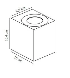 LED Wandaußenleuchte Up Down Weiß Nordlux Canto Kubi 2 2x A 6W 500lm 3000K 17 LED Wandaußenleuchte Up Down Weiß Nordlux Canto Kubi 2 2x A 6W 500lm 3000K -Nordlux cantokubi2 tz 2
