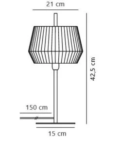 Nordlux DICTE Tischlampe Weiß Textil E14 Mit Kabelschalter 21x21x42,5cm 13 Nordlux DICTE Tischlampe Weiß Textil E14 Mit Kabelschalter 21x21x42,5cm -Nordlux dicte tischlampe tz
