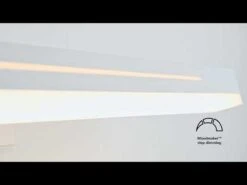 Nordlux OTIS LED Wandleuchte Chrom 1300lm IP44 40x14,6x7,5cm -Nordlux hqdefault 4 13