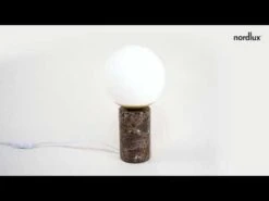 Nordlux LILLY Tischlampe Grau E14 Mit Kabelschalter 15x15x28,5cm -Nordlux hqdefault 4 19