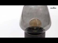 Nordlux CHRISTINA Tischlampe Beton E27 Mit Kabelschalter 19,5x19,5x30cm -Nordlux hqdefault 5 113