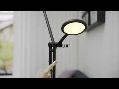 Nordlux BEND LED Stehlampe Schwarz 410lm Touchdimmer 36,8x25x135cm 9 Nordlux BEND LED Stehlampe Schwarz 410lm Touchdimmer 36,8x25x135cm – Bild 7
