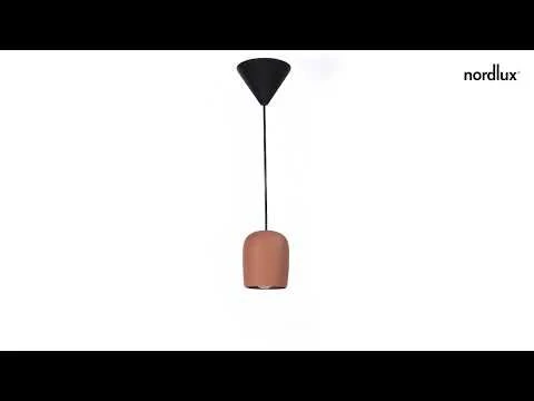 Nordlux NOTTI 10 Pendelleuchte Terracotta E27 Dimmbar 10x10x12cm 8 Nordlux NOTTI 10 Pendelleuchte Terracotta E27 Dimmbar 10x10x12cm – Bild 6