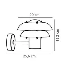 Nordlux KURNOS 20 Außenwandleuchte Verzinkt E14 IP54 Dimmbar 25,6x18,2cm 12 Nordlux KURNOS 20 Außenwandleuchte Verzinkt E14 IP54 Dimmbar 25,6x18,2cm -Nordlux kurnos20 aussenwandleuchte tz 2