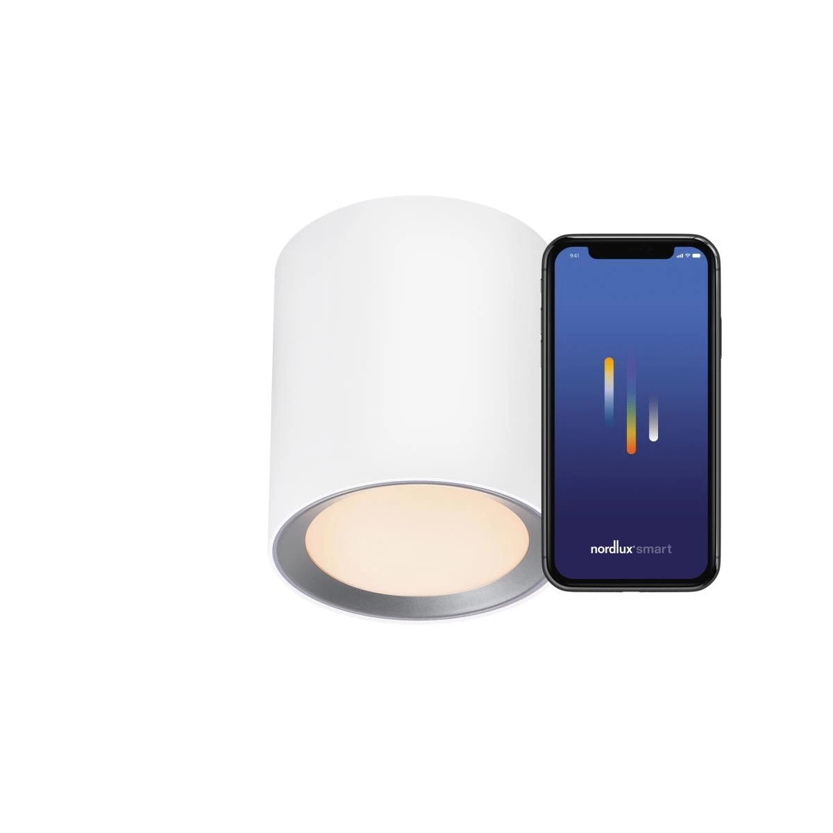Nordlux Smart Home LANDON SMART LED Deckenleuchte Weiß 650lm IP44 App Steuerbar 12,5x12,5x14cm 3 Nordlux Smart Home LANDON SMART LED Deckenleuchte Weiß 650lm IP44 App Steuerbar 12,5x12,5x14cm