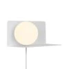 Nordlux Lilibeth Wandlampe Weiß E14 Mit Ablage 35x16x16cm -Nordlux lilibeth 2312931001 1