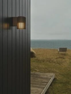 Nordlux Wandleuchte Aludra Seaside Metallisch Braun Alu IP54 E27 -Nordlux m aludra 2118011261 1
