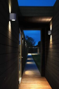 LED Wandaußenleuchte Up Down Grau Nordlux Canto 2 2x A 6W 500lm 3000K 14 LED Wandaußenleuchte Up Down Grau Nordlux Canto 2 2x A 6W 500lm 3000K -Nordlux m canto 2 49701010 2