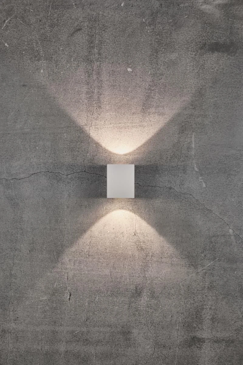 LED Wandaußenleuchte Up Down Weiß Nordlux Canto Kubi 2 2x A 6W 500lm 3000K 8 LED Wandaußenleuchte Up Down Weiß Nordlux Canto Kubi 2 2x A 6W 500lm 3000K – Bild 6