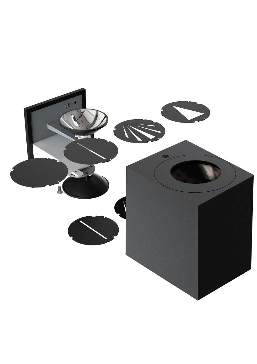 LED Wandaußenleuchte Up Down Weiß Nordlux Canto Kubi 2 2x A 6W 500lm 3000K 6 LED Wandaußenleuchte Up Down Weiß Nordlux Canto Kubi 2 2x A 6W 500lm 3000K – Bild 4