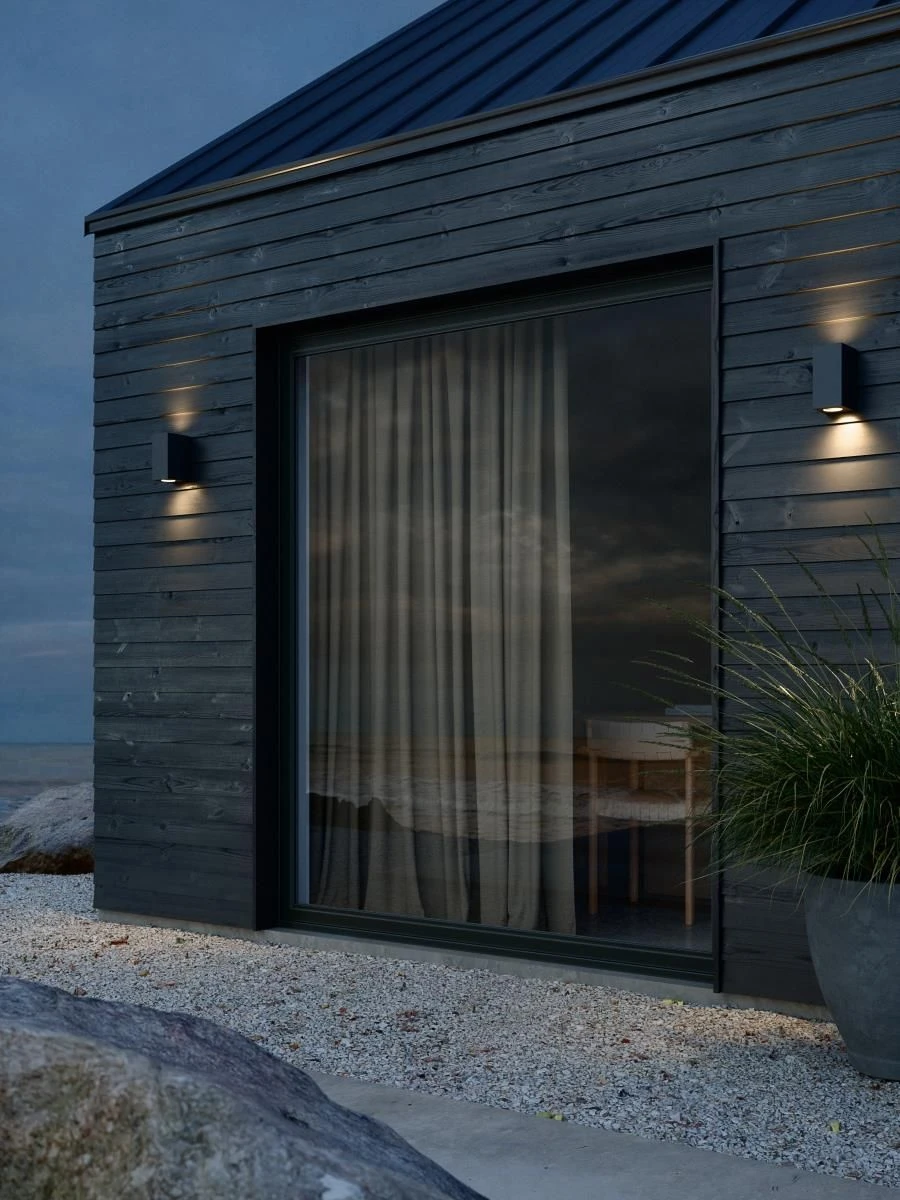 Wandaußenleuchte Up Down Seaside Schwarz Nordlux Canto Kubi Maxi 2 2x GU10 7 Wandaußenleuchte Up Down Seaside Schwarz Nordlux Canto Kubi Maxi 2 2x GU10 – Bild 5