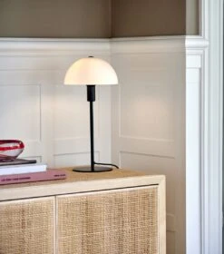 Tischlampe Schwarz-weiss Nordlux Ellen 20 E14 Mit Kabelschalter -Nordlux m ellen 2112305003 2