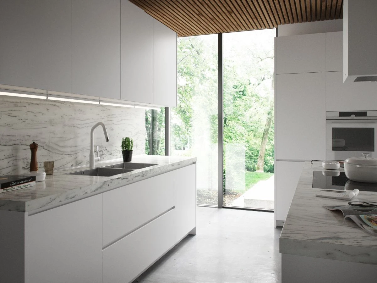 LED Unterbauleuchte Weiß Nordlux Latona 12W 1050lm 91,2cm 3000K-4000K 2-Step 6 LED Unterbauleuchte Weiß Nordlux Latona 12W 1050lm 91,2cm 3000K-4000K 2-Step – Bild 4