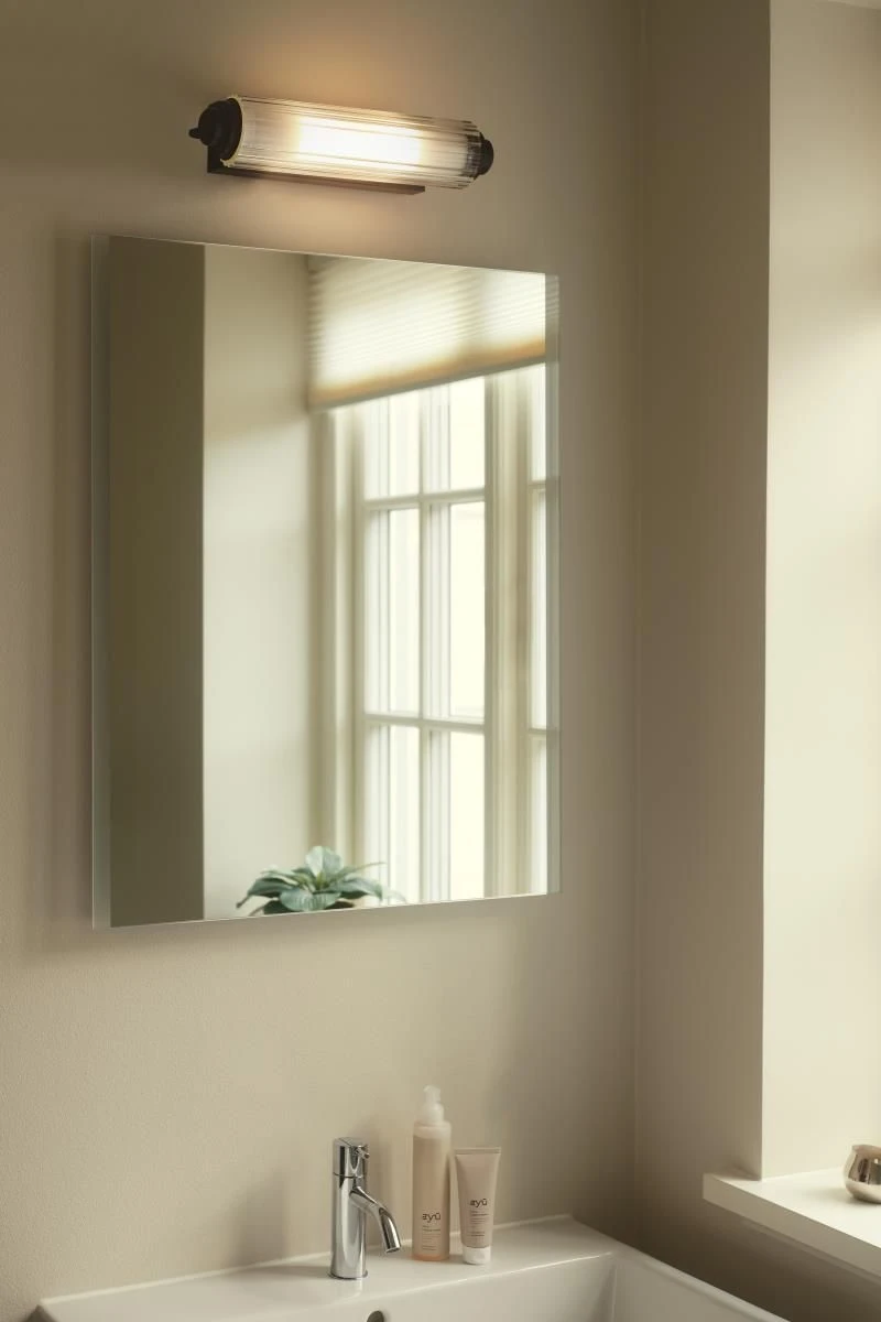 Nordlux Nimal Double Spiegelleuchte Schwarz 2xE14 IP44 35x12,5x7,8cm 9 Nordlux Nimal Double Spiegelleuchte Schwarz 2xE14 IP44 35x12,5x7,8cm – Bild 7