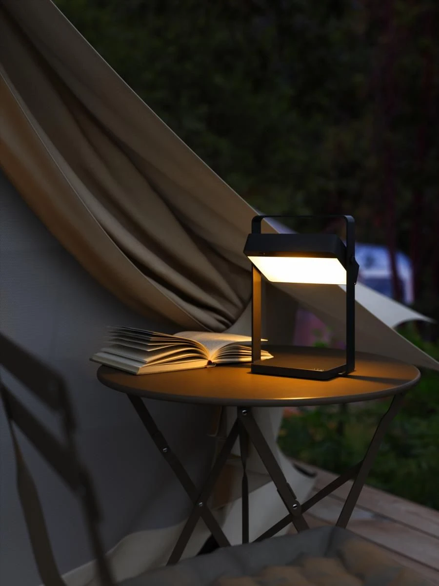 Nordlux Mobile LED Solar Tischlampe Saulio To Go Schwarz IP44 3000K Dimmbar 9 Nordlux Mobile LED Solar Tischlampe Saulio To Go Schwarz IP44 3000K Dimmbar – Bild 7
