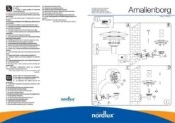 Nordlux Amalienborg Außenwandleuchte Verzinkt 7 Nordlux Amalienborg Außenwandleuchte Verzinkt -Nordlux n10600219 ze