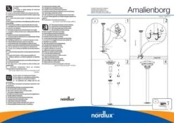Nordlux Amalienborg Außen Standleuchte Verzinkt -Nordlux n10600319 ze