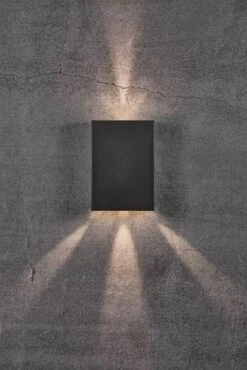 Nordlux Fold 15 Außenwandleuchte LED 2x150lm Schwarz Inkl. Schablonen 11 Nordlux Fold 15 Außenwandleuchte LED 2x150lm Schwarz Inkl. Schablonen -Nordlux n2019051003 2