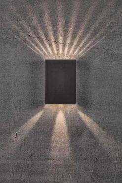 Nordlux Fold 15 Außenwandleuchte LED 2x150lm Schwarz Inkl. Schablonen 10 Nordlux Fold 15 Außenwandleuchte LED 2x150lm Schwarz Inkl. Schablonen -Nordlux n2019051003 3