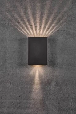 Nordlux Fold 15 Außenwandleuchte LED 2x150lm Schwarz Inkl. Schablonen 12 Nordlux Fold 15 Außenwandleuchte LED 2x150lm Schwarz Inkl. Schablonen -Nordlux n2019051003 4