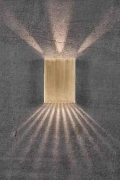 Nordlux Fold 15 Außenwandleuchte LED 2x250lm Messing Inkl. Schablonen 13 Nordlux Fold 15 Außenwandleuchte LED 2x250lm Messing Inkl. Schablonen -Nordlux n2019051035 5