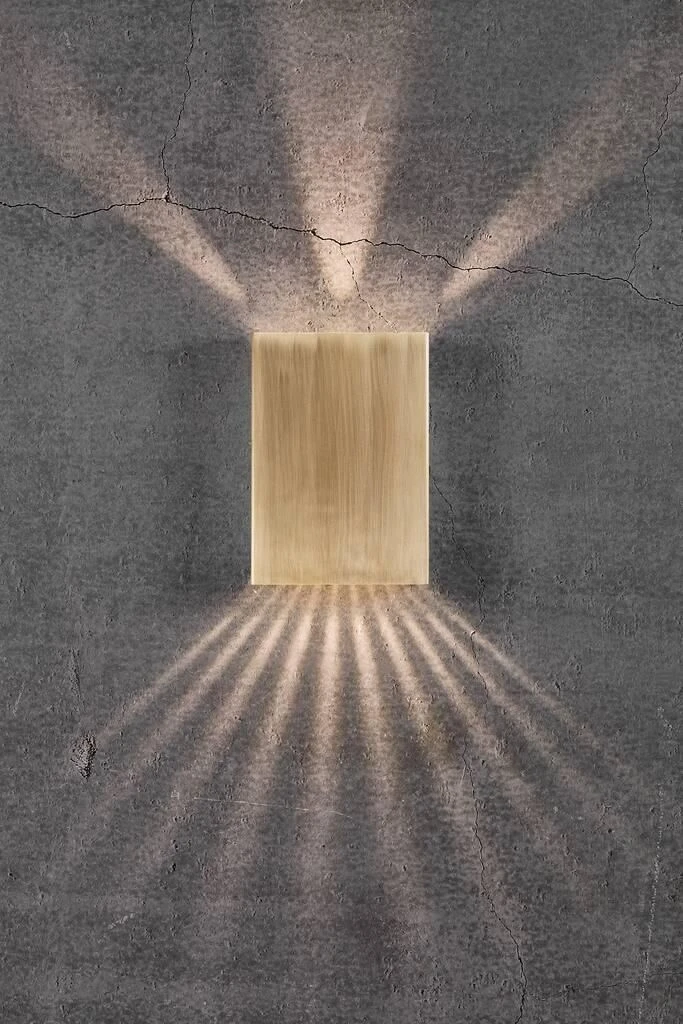 Nordlux Fold 15 Außenwandleuchte LED 2x250lm Messing Inkl. Schablonen 8 Nordlux Fold 15 Außenwandleuchte LED 2x250lm Messing Inkl. Schablonen – Bild 6