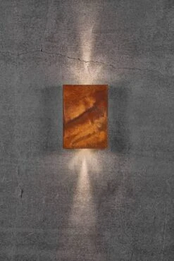 Nordlux Fold 15 Außenwandleuchte LED 2x220lm Corten Inkl. Schablonen 11 Nordlux Fold 15 Außenwandleuchte LED 2x220lm Corten Inkl. Schablonen -Nordlux n2019051038 3 2