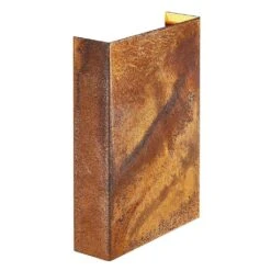 Nordlux Fold 15 Außenwandleuchte LED 2x220lm Corten Inkl. Schablonen