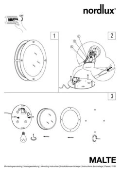 Nordlux Malte Außen Wand & Deckenleuchte Verzinkt 7 Nordlux Malte Außen Wand & Deckenleuchte Verzinkt -Nordlux n21861031 ze