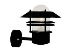 Nordlux Blokhus Up Außenwandleuchte Schwarz