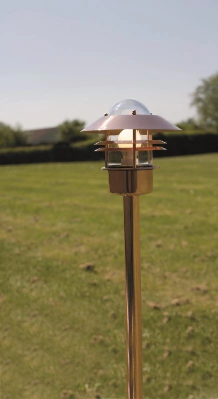 Nordlux Blokhus Außen Standleuchte Kupfer 4 Nordlux Blokhus Außen Standleuchte Kupfer – Bild 2